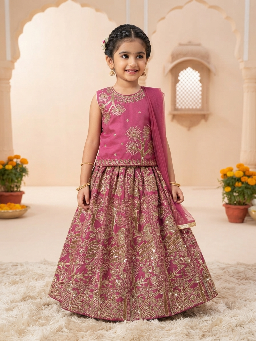 Kids Fancy Lehnga Choli