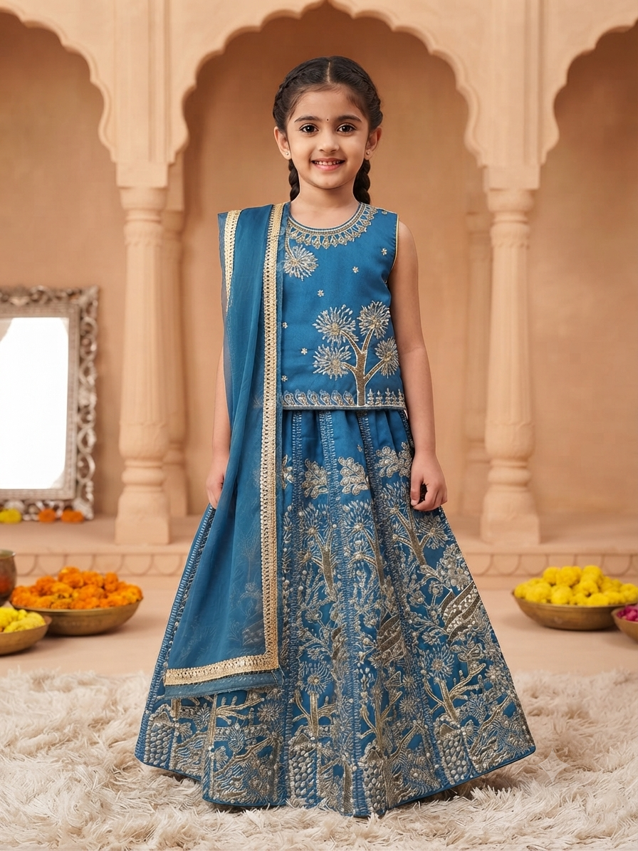 Kids Fancy Lehnga Choli