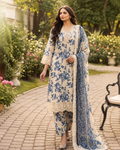 MEHAK Digital Printed Lawn 3 Piece Suit with Printed Dupatta
