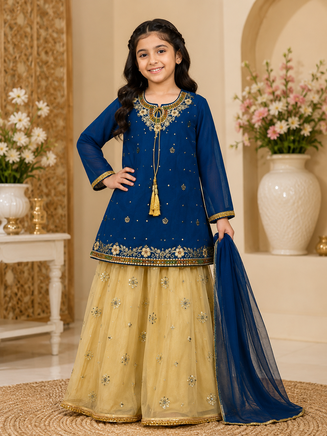 Kids Fancy Sharara