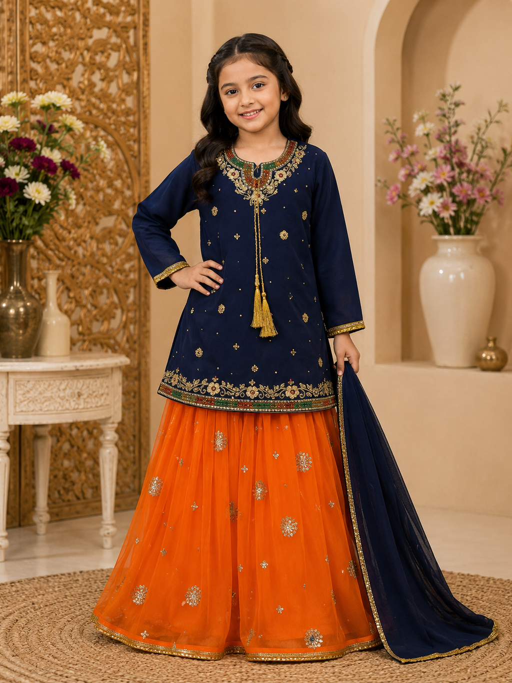 Kids Fancy Sharara