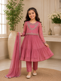 Kids Designer Frock – 3 Piece Collection