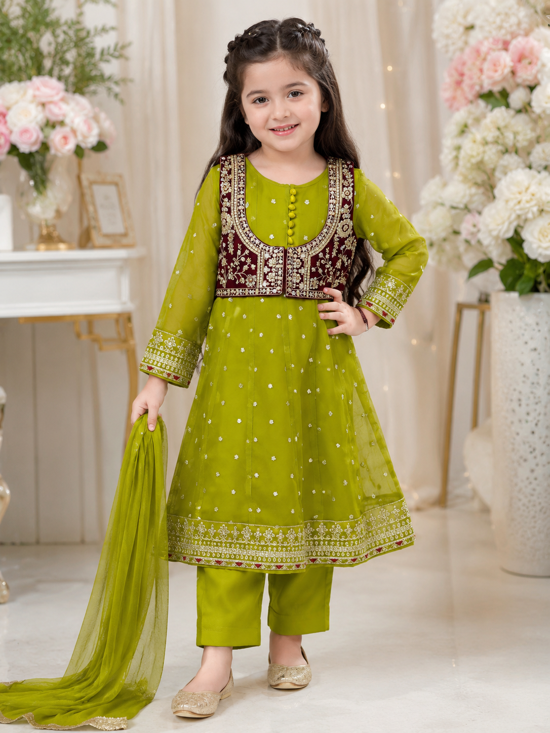 Luxury Kids Traditional Outfit