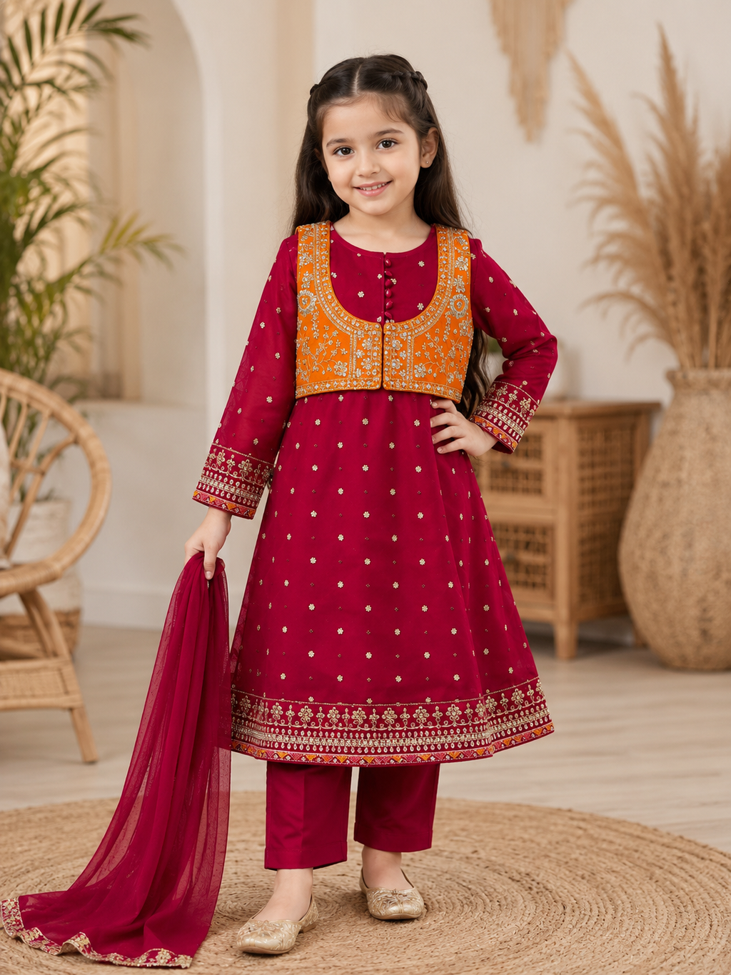 Luxury Kids Traditional Outfit