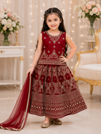 Kids Traditional 3 Piece Lehenga Choli Dress