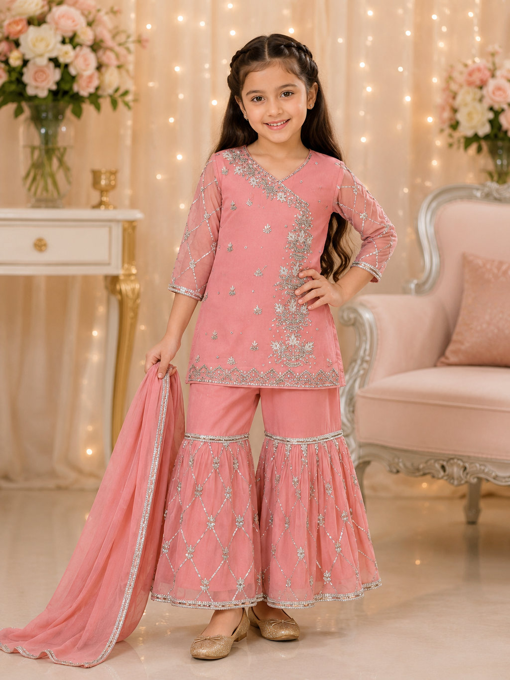 Luxury Kids Traditional Garara Outfit