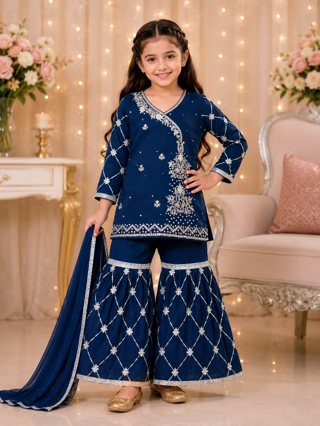 Luxury Kids Traditional Garara Outfit