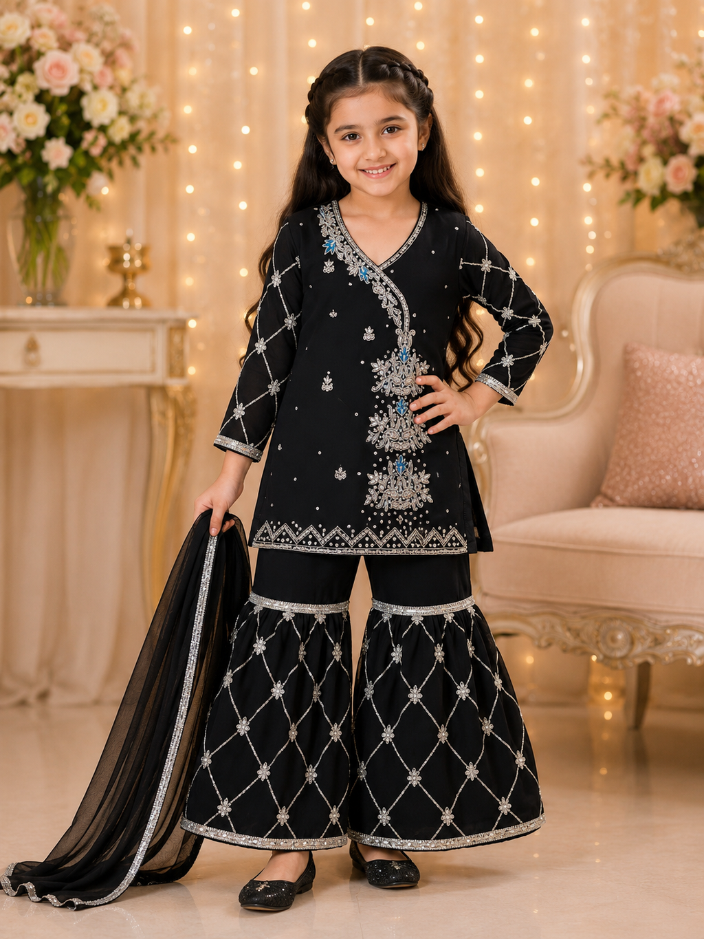 Luxury Kids Traditional Garara Outfit