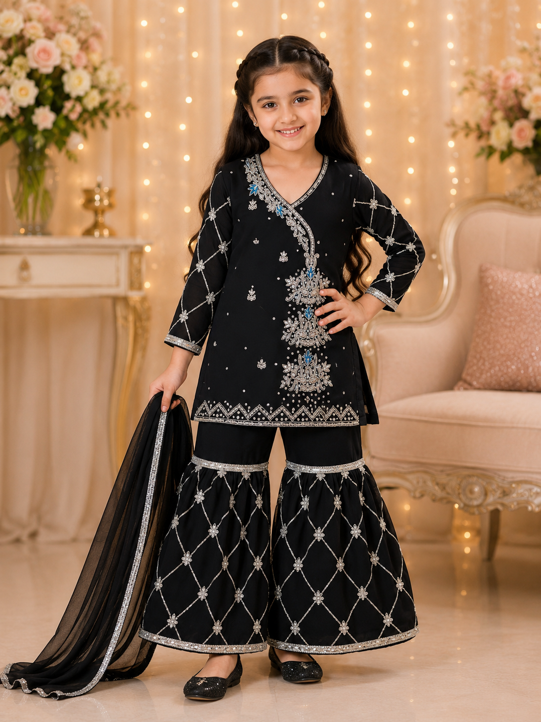 Luxury Kids Traditional Garara Outfit