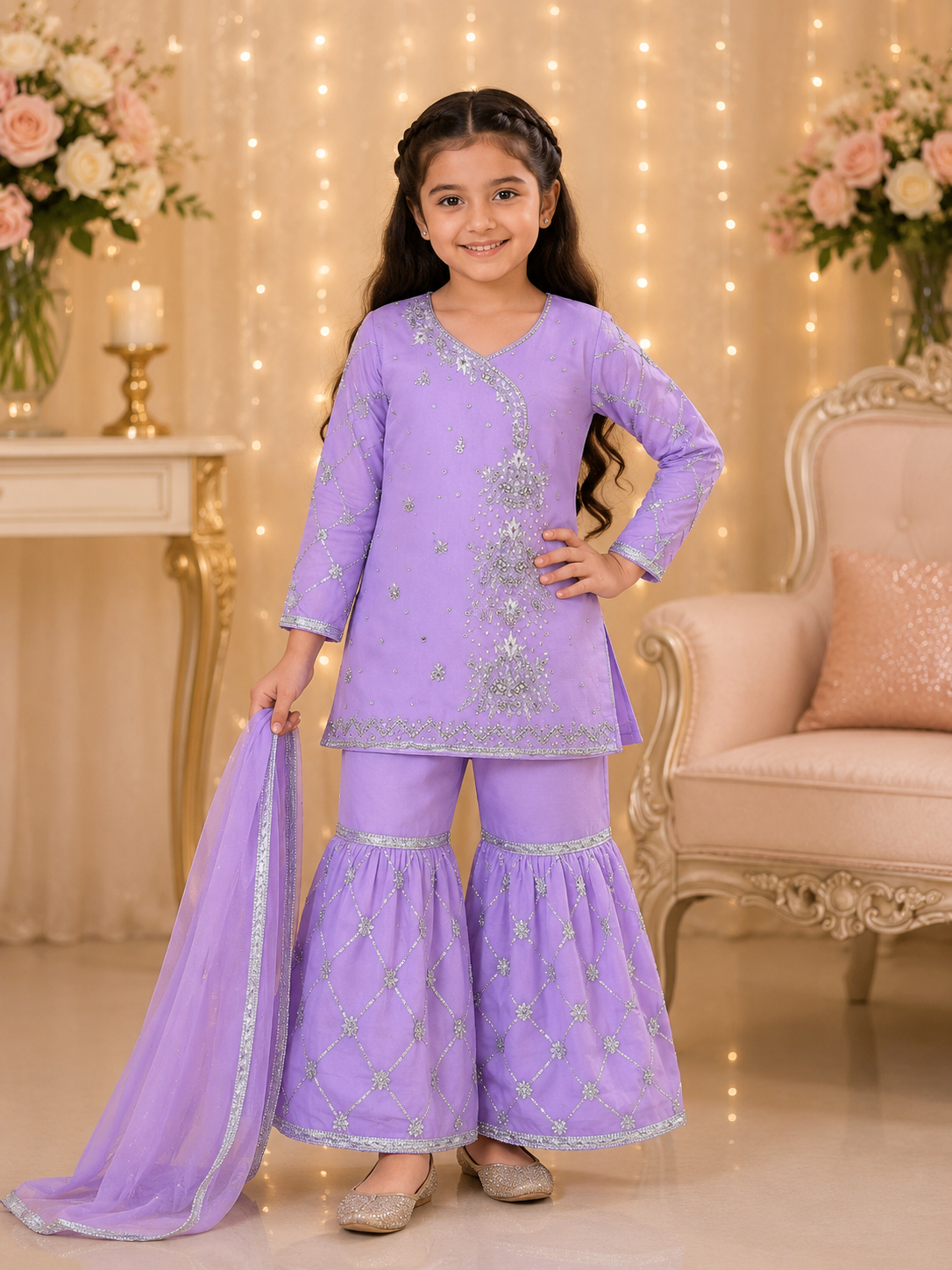 Luxury Kids Traditional Garara Outfit