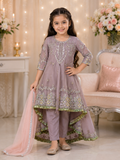 Girls Fancy Embroidered Frock – Party Wear