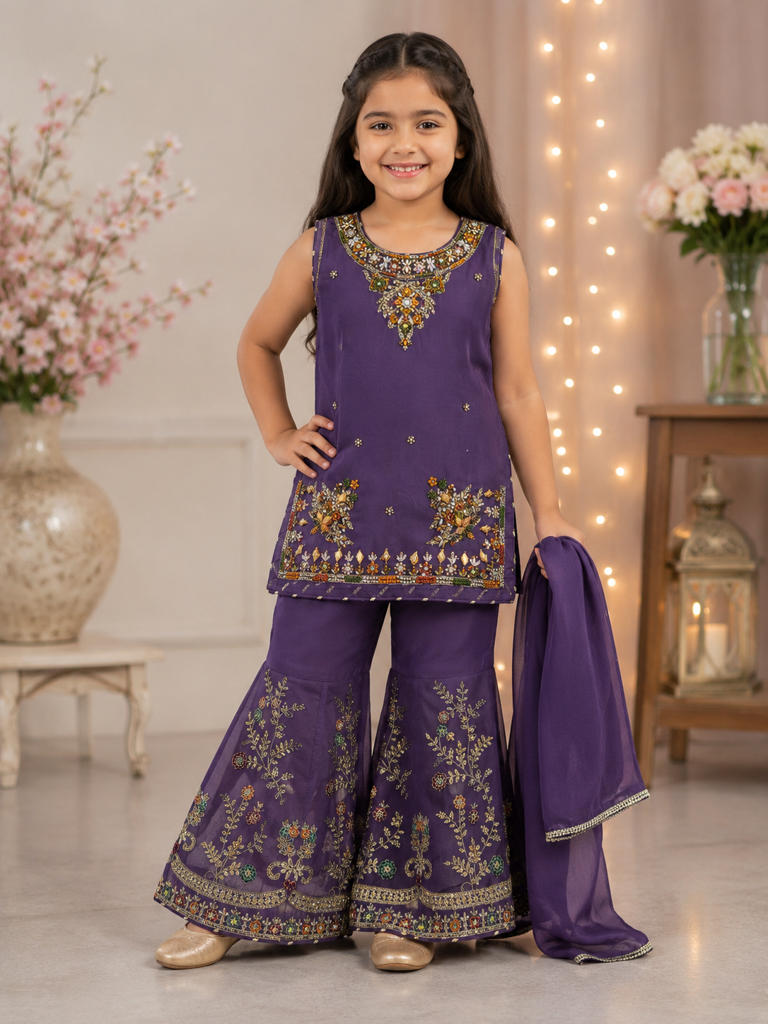 Premium Kids Wedding Wear Suit – 3 Piece