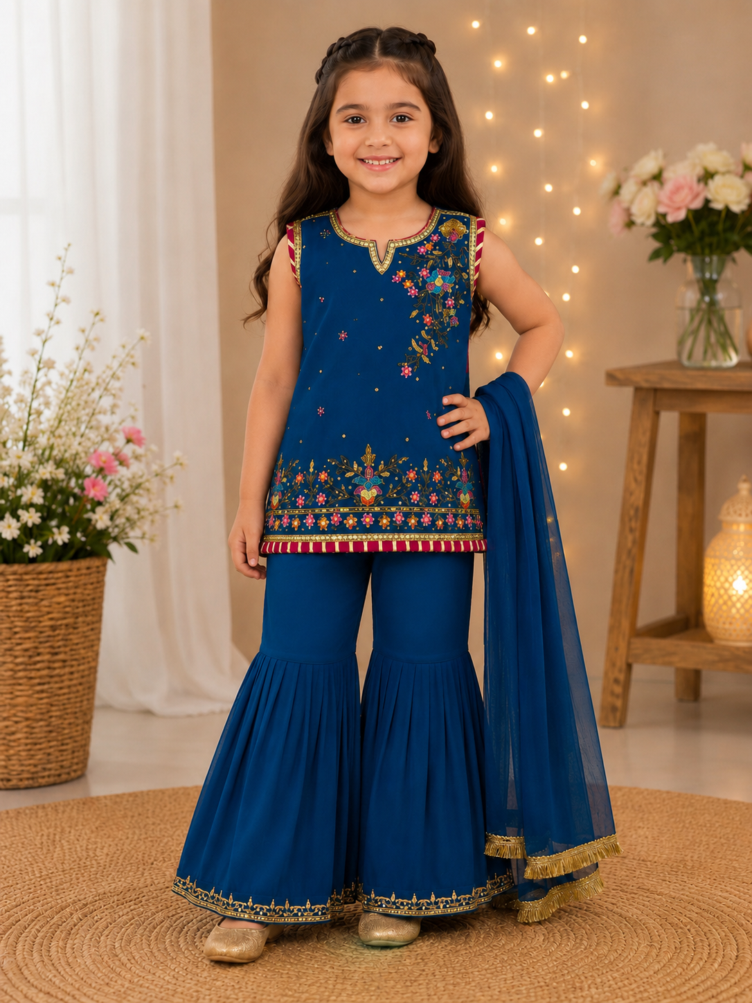 Premium Kids Fancy Garara Dress – Exclusive Sale