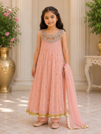 Girls Fancy Embroidered Frock – Party Wear