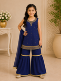 Designer Girls Fancy Suit with Dupatta – On Sale