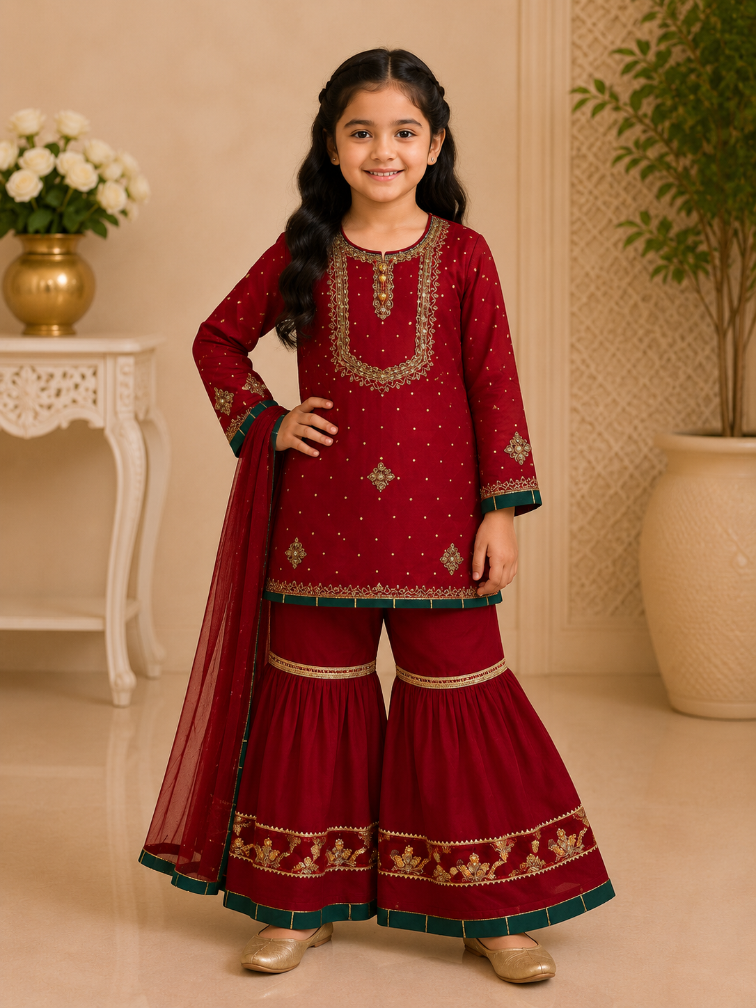 Elegant Girls Wedding Wear Suit – Special Offer