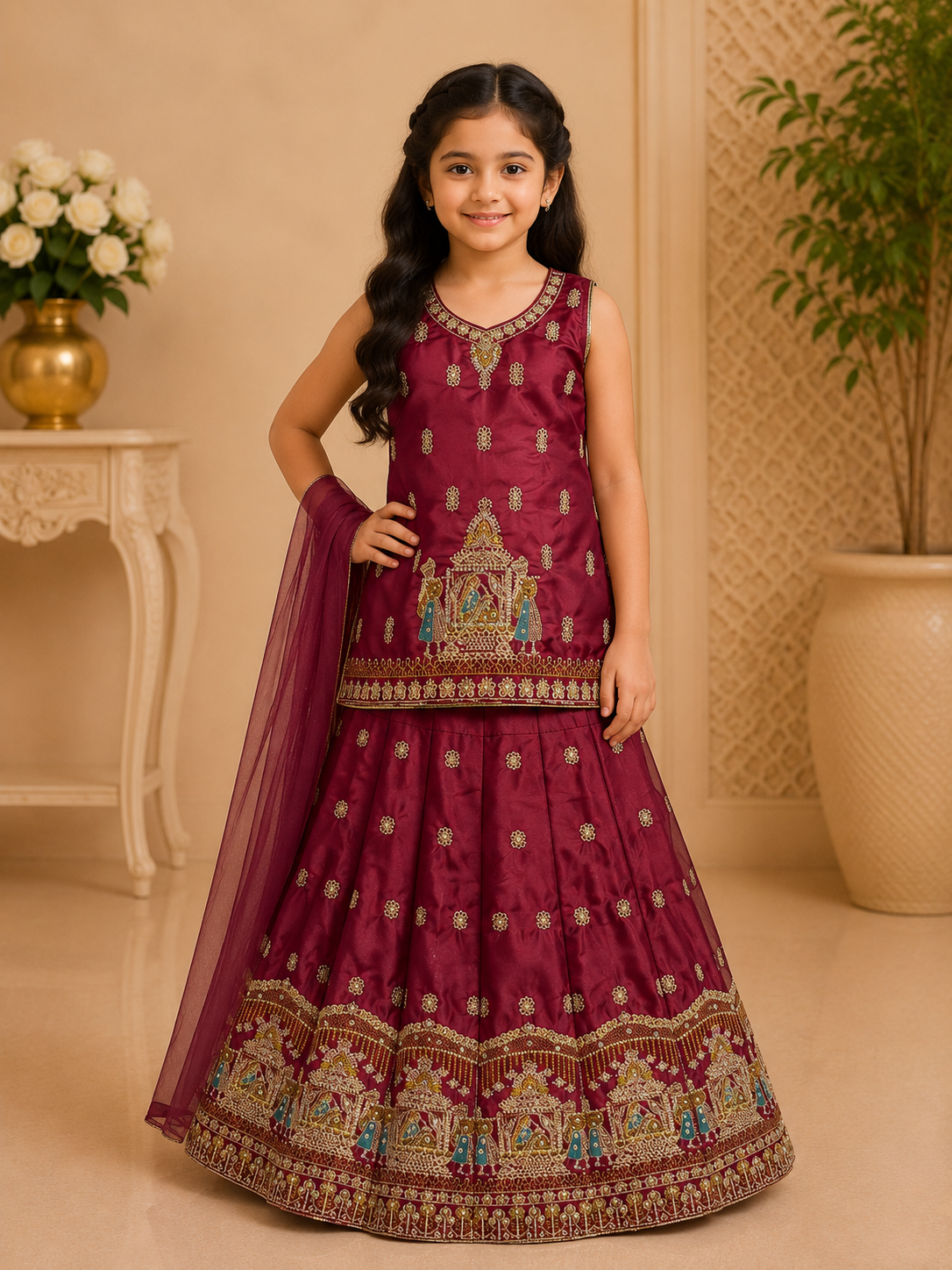 Elegant Girls Wedding Wear Suit – Special Offer