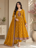 Women’s Embroidered Chiffon 3 Piece Formal Suit with Dupatta