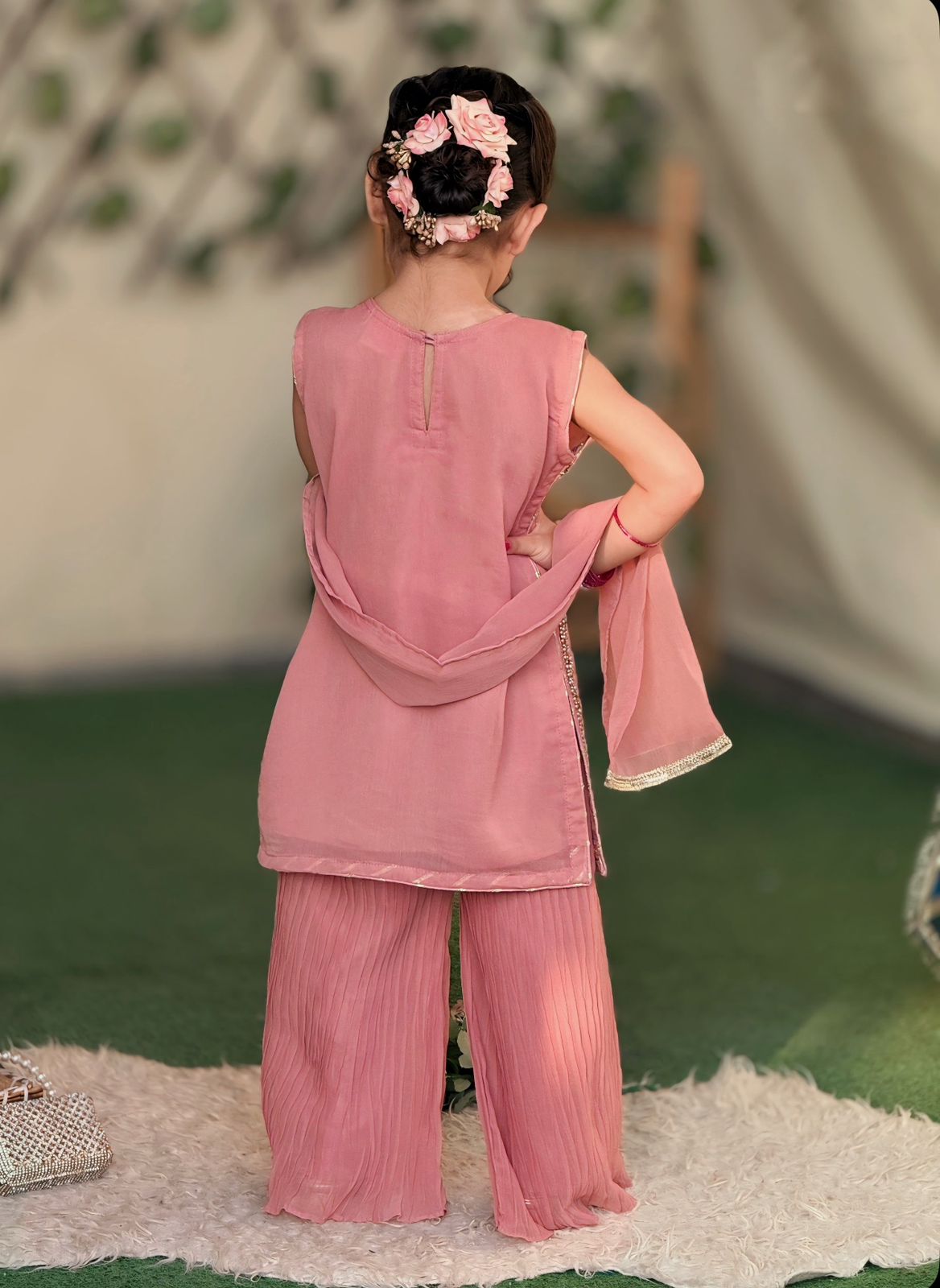 Kids Fancy Outfit With Crush Flapper